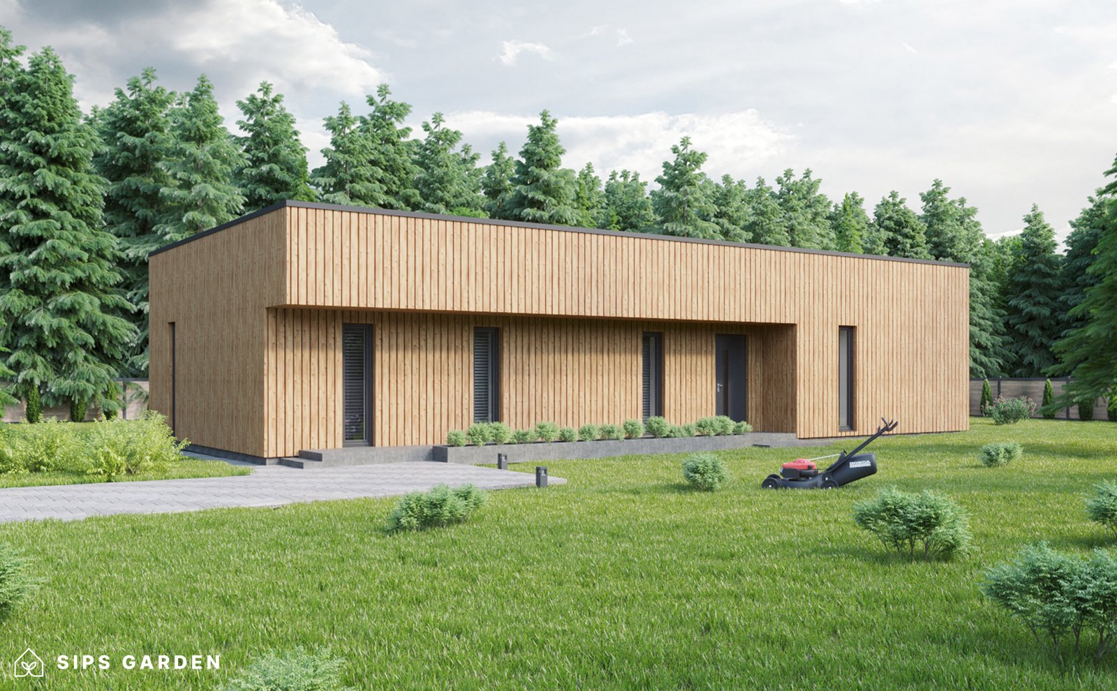 SIPS HOUSE / ANNEXE PEACH 102m²