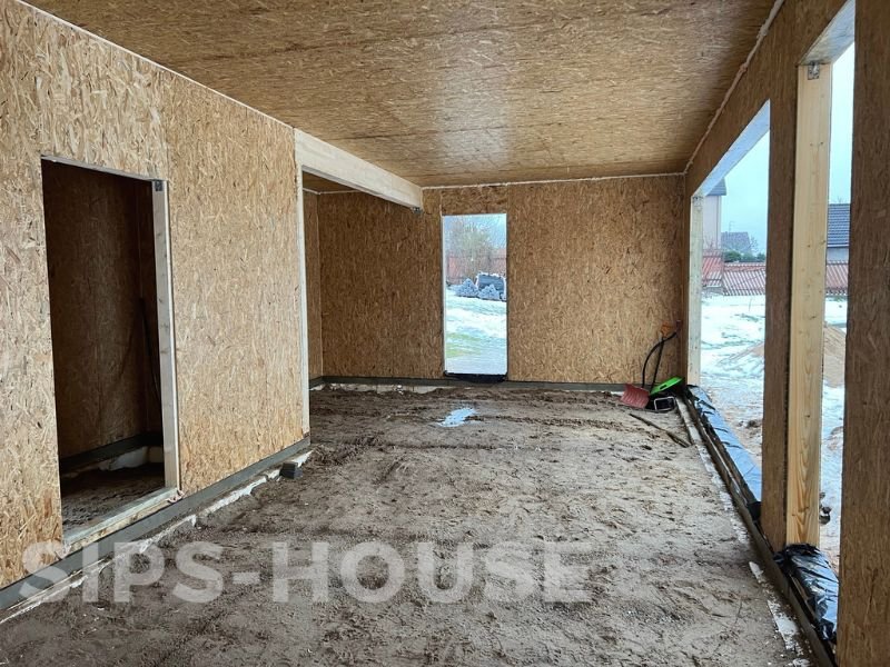 119 m² SIPS house kit inside view sips-house.com