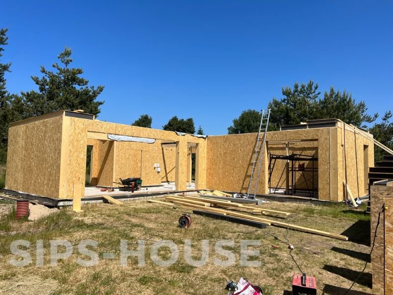 l-shaped-sips-house-kit-on-site sips-house.com ORANGE