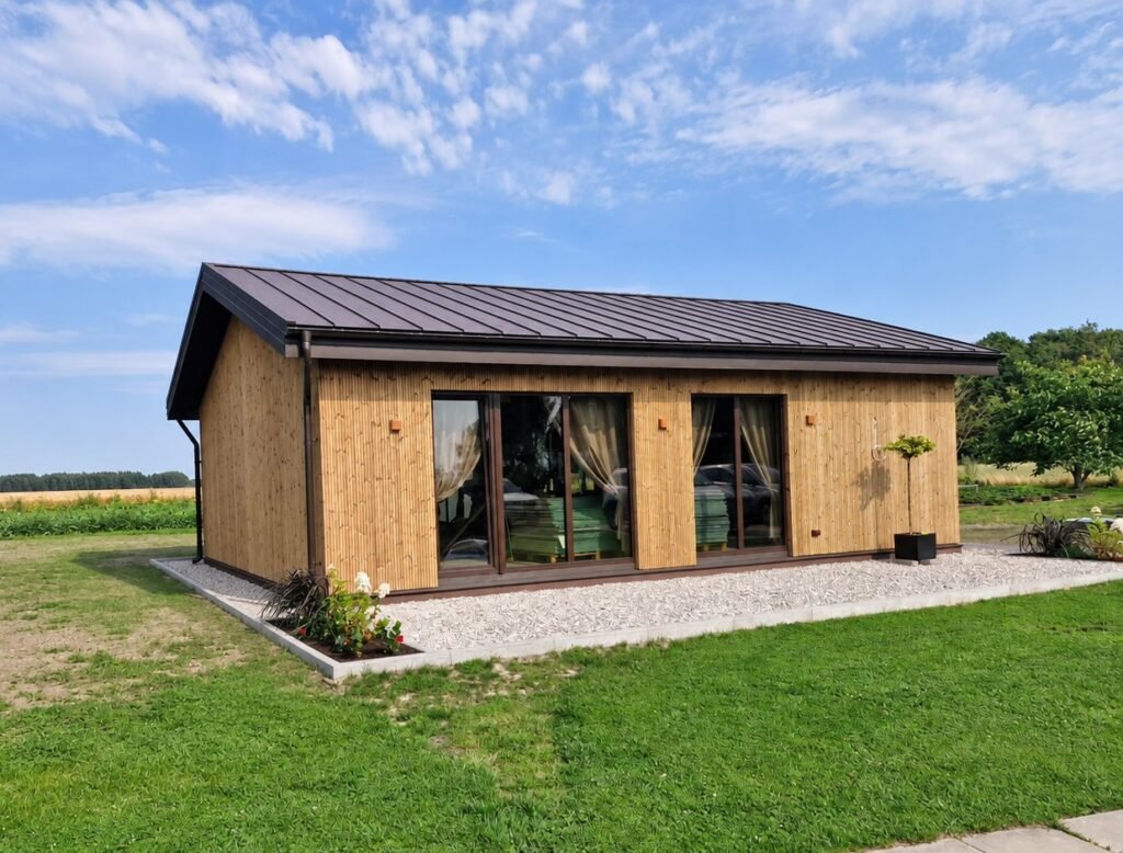 SIPS House KIWI Kit from structural shell to finished exterior