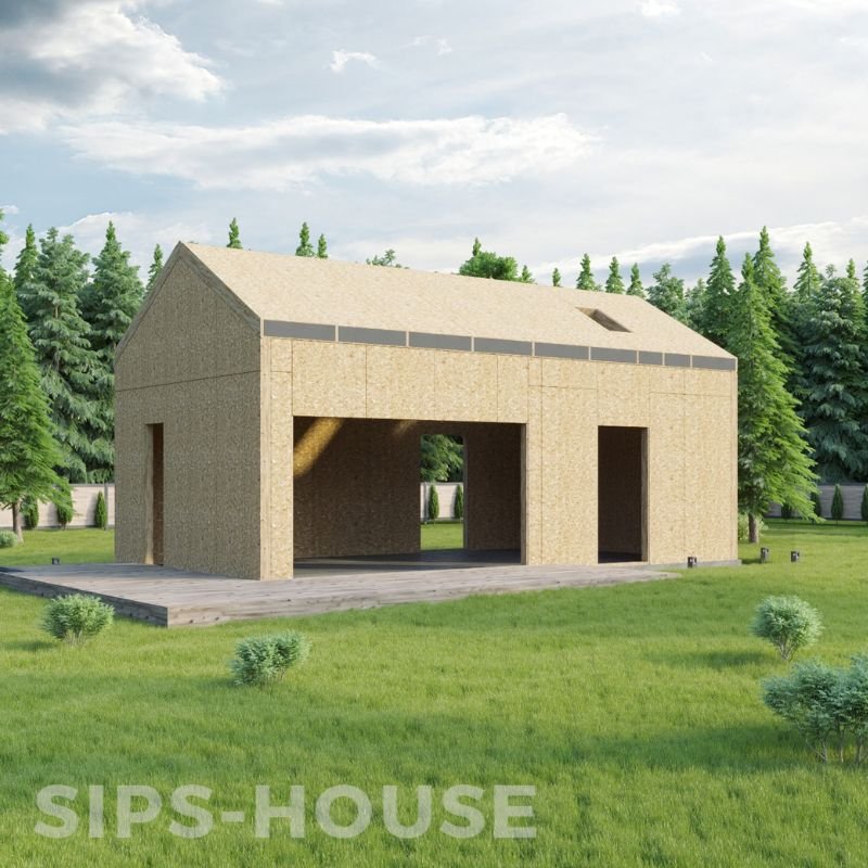 2-bedroom structural SIP home kit product POMELO sips-house.com